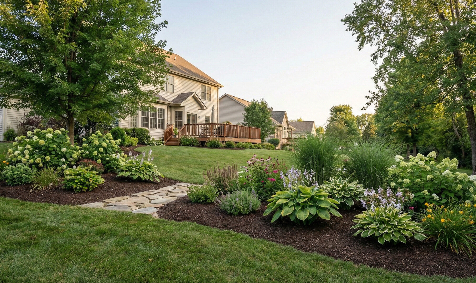 Plantings & Softscapes - Tom's Mulch & Landscaping